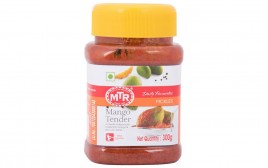 MTR Mango Tender Pickles  Plastic Jar  300 grams